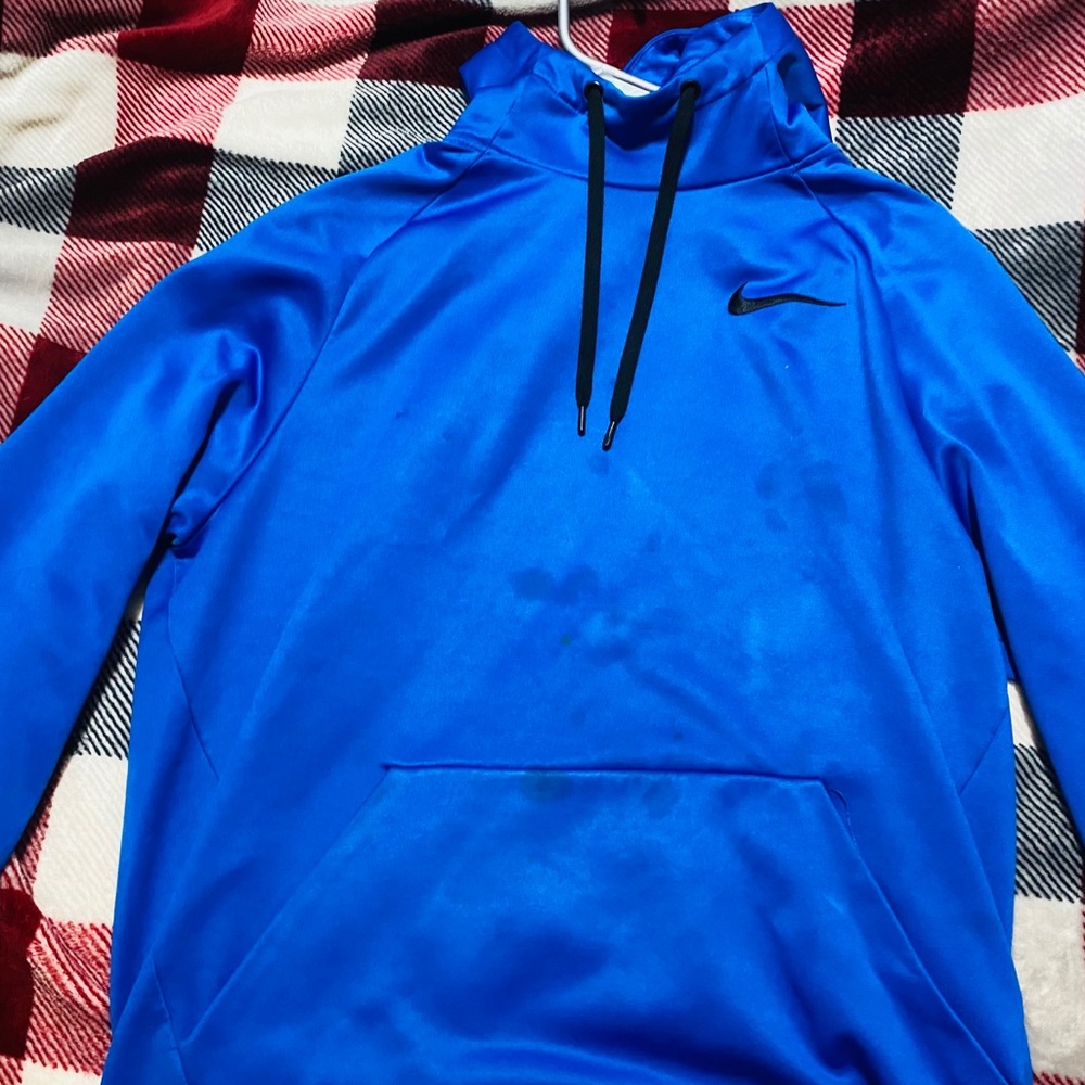 Nike blue hoodie